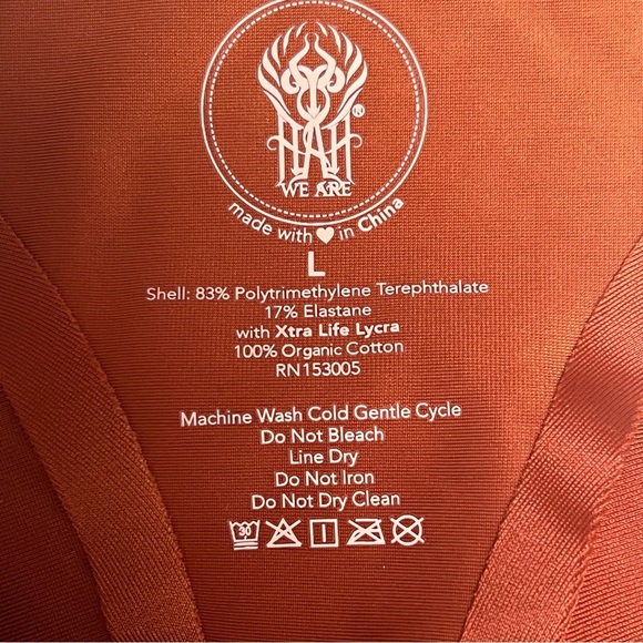 NWT Free People Hah High End Thong Size Large Bronze Panty Underwear Lingerie L - Picture 10 of 10